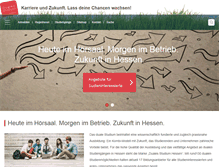 Tablet Screenshot of dualesstudium-hessen.de